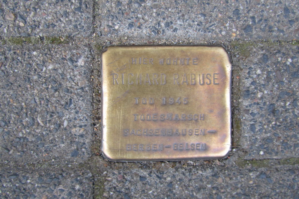 Stumbling Stone Ägidiusstraße 66