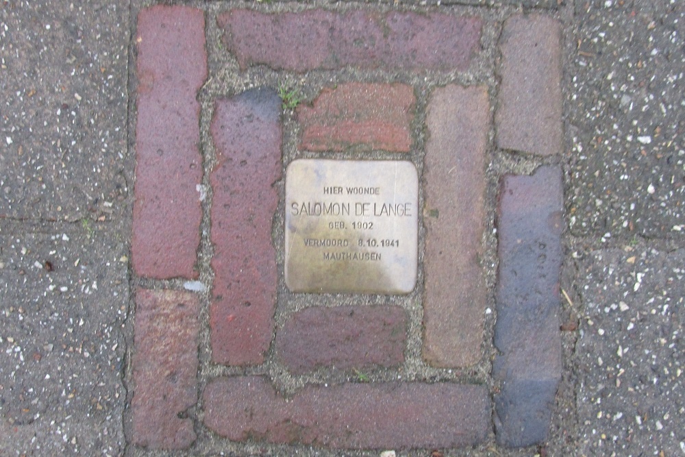 Stolperstein Marthastraat 2