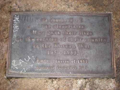 Monument Koreaanse Oorlog ROTC Berkeley