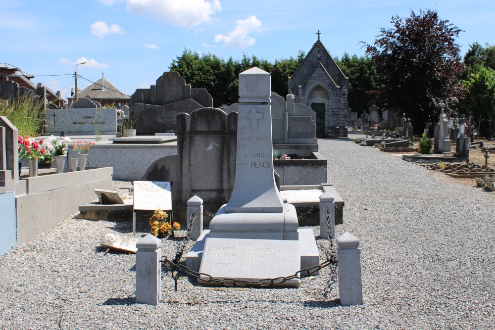 Oorlogsmonument Begraaafplaats Vinalmont	