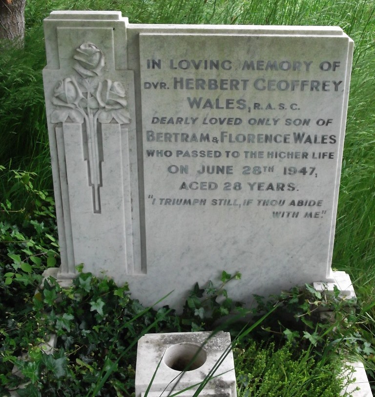 Oorlogsgraf van het Gemenebest Gorefield Congregational Churchyard