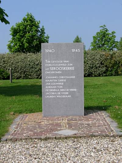 War Memorial Serooskerke
