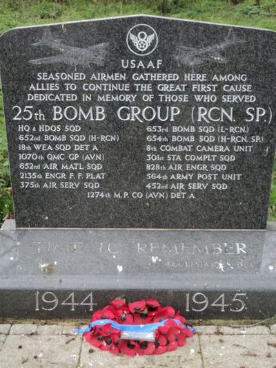 Monument 25th Bomber Group #2