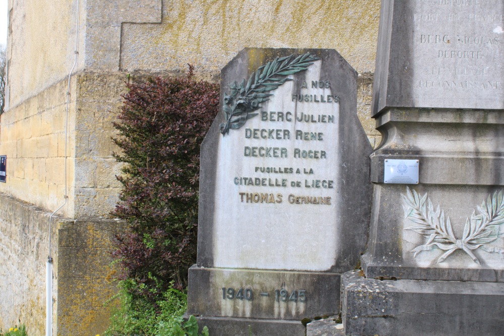 Oorlogsmonument Fouches #3