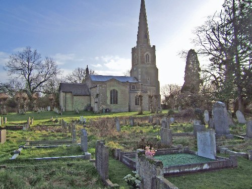 Oorlogsgraven van het Gemenebest St. Pandionia and St. John the Baptist Churchyard Extension #1