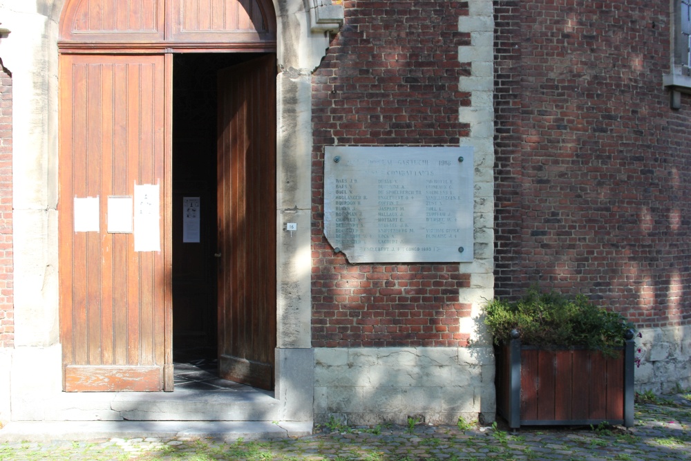 Commemorative Plate Veterans Doiceau