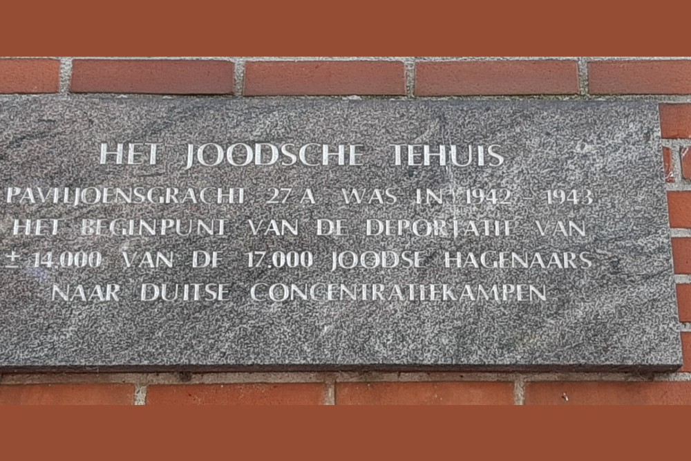 Gedenkteken Joods Tehuis Den Haag #2