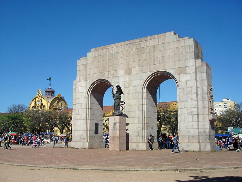 Monument Braziliaanse Expeditieleger Porto Alegre