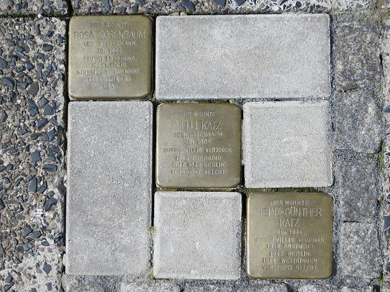 Stolpersteine Mozartstrae 12 #1