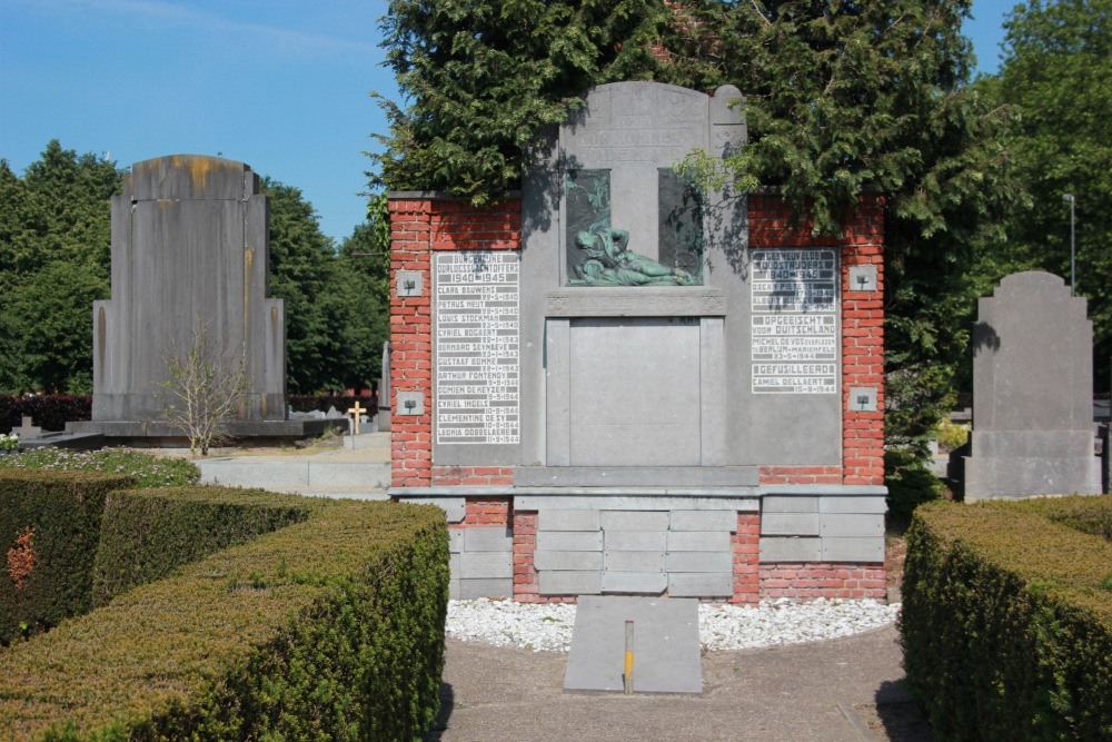 Oorlogsmonument Begraafplaats Doornzele	 #1