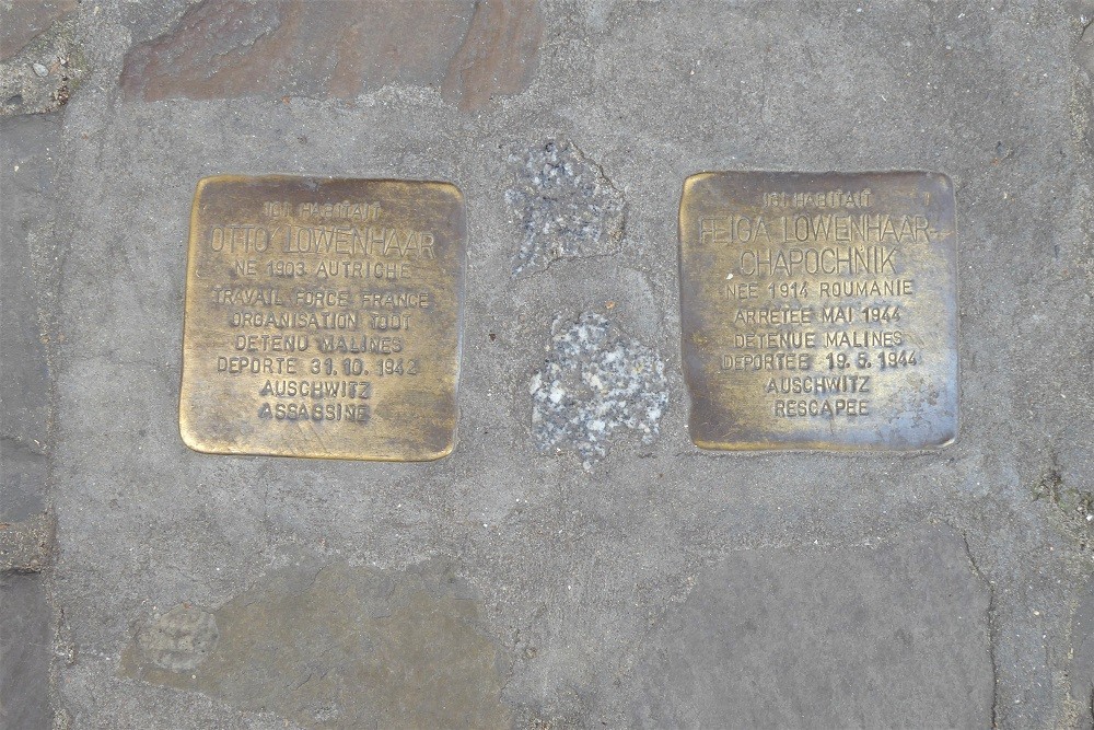 Stolpersteine Huidevettersstraat 188