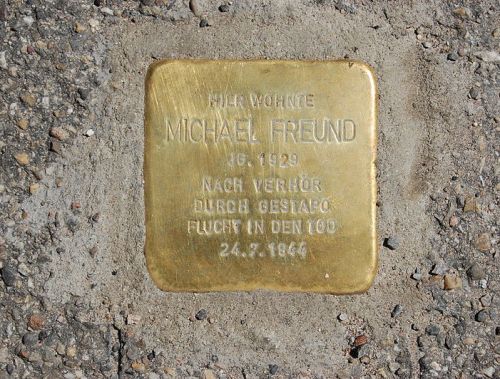 Stolperstein Talstraße 158