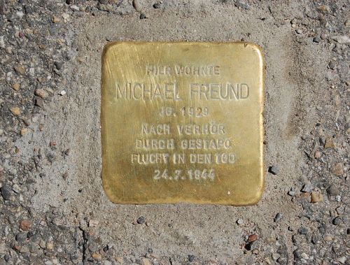 Stolperstein Talstrae 158 #1