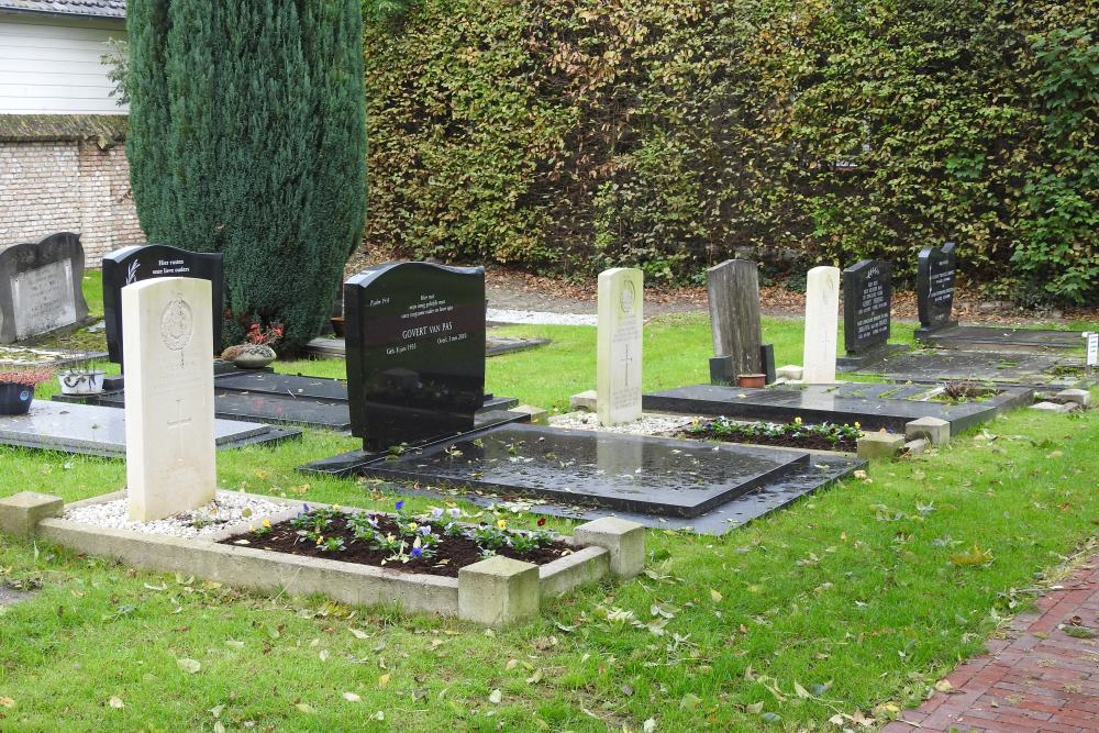 Commonwealth War Graves Protestant Churchyard Waspik #1