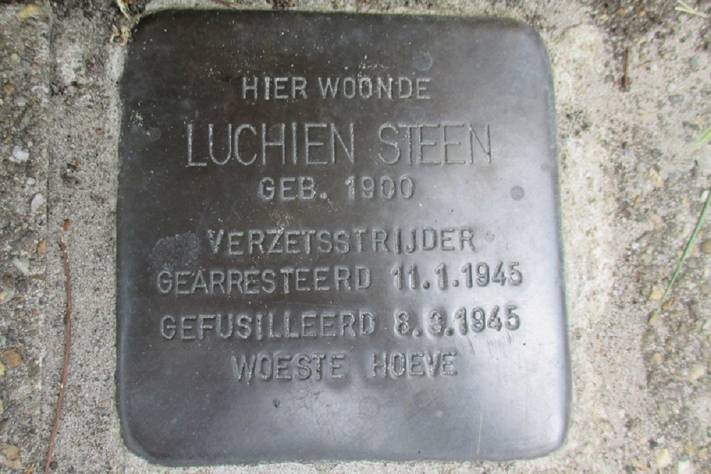 Stolperstein Burgemeester de Dreuplein