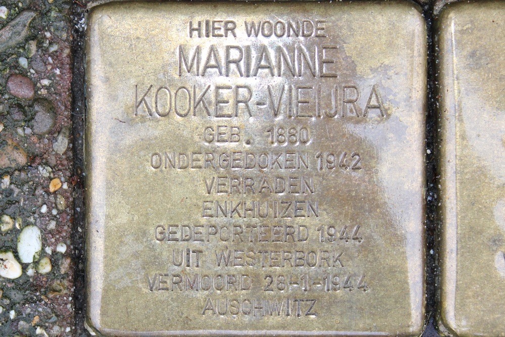 Stolpersteine Nieuwe Prinsengracht 122 #2