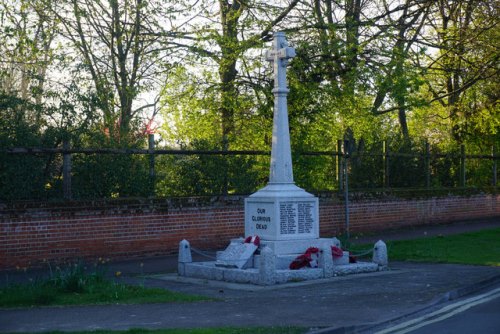 War Memorial Exning #1