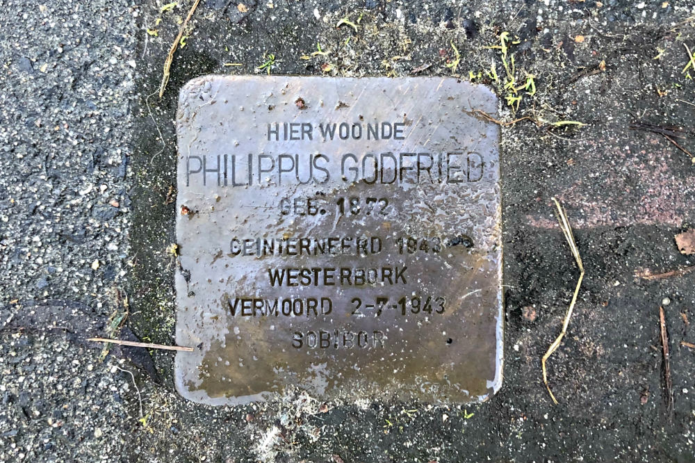 Stolpersteine Bornestraat 65 #3