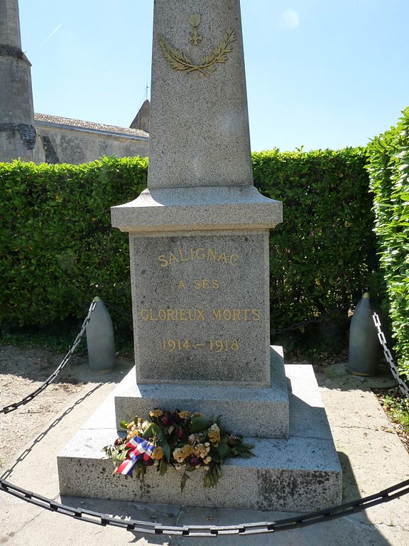 Monument Eerste Wereldoorlog Salignac