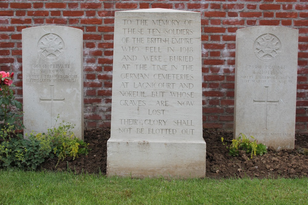 Commonwealth War Cemetery Queant Road #2