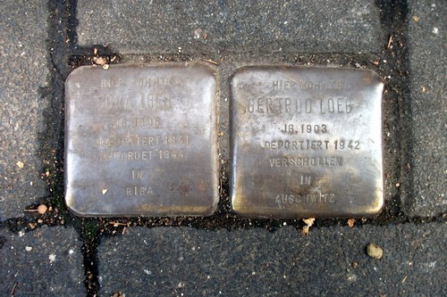 Stolpersteine Lessingstrae 22 #1