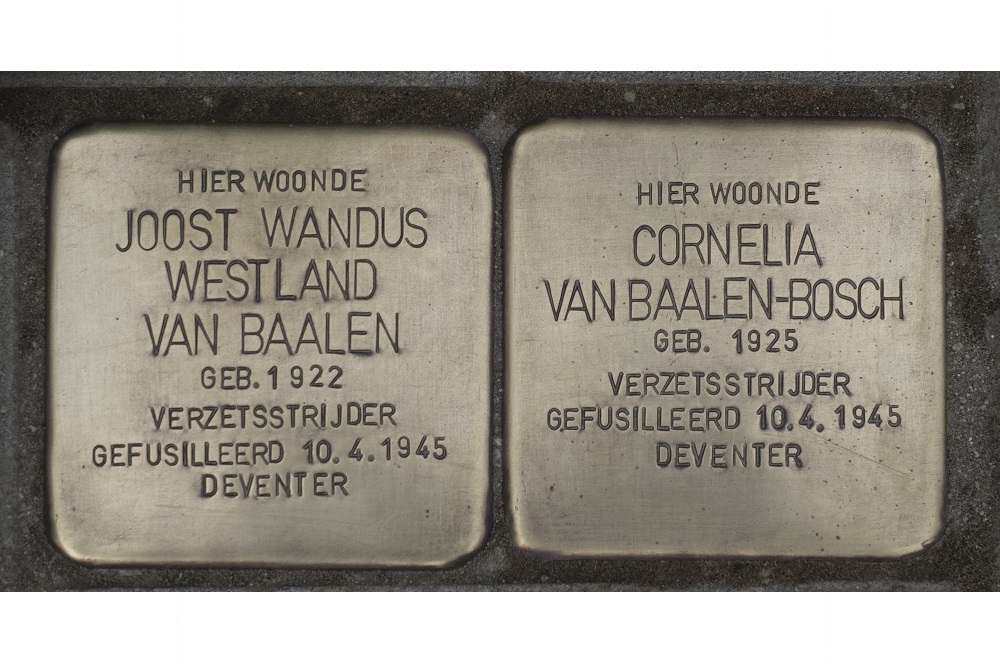 Stolpersteine Sallandstraat 51 (nu nr. 14) #1