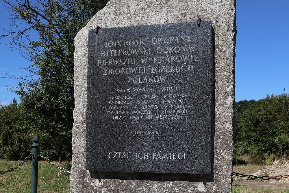 Execution Memorial Płaszw (Cracow) #2