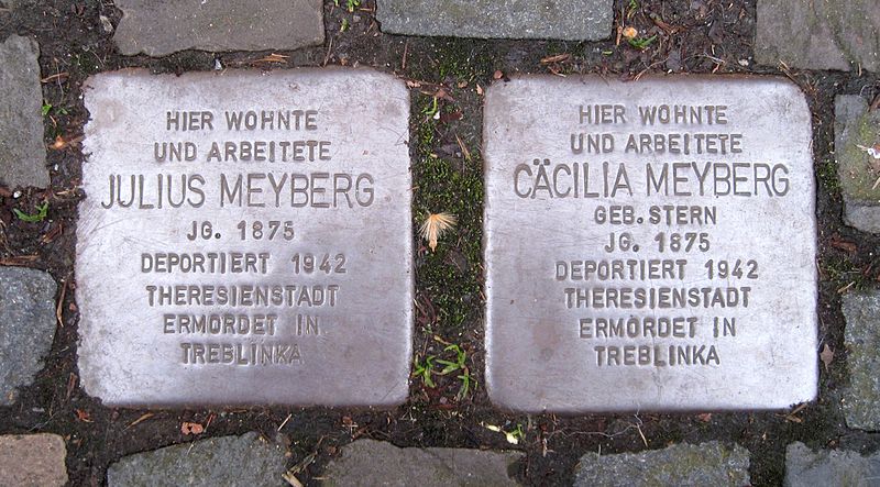 Stumbling Stones Bahnhofstraße 2 #1