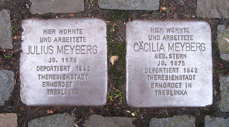 Stolpersteine Bahnhofstrae 2 #1