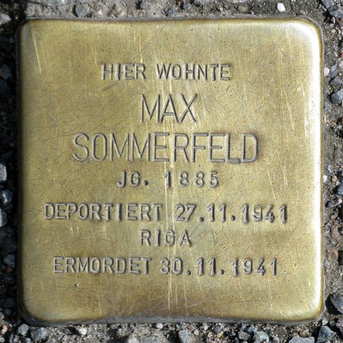 Stolpersteine Friedrichstrae 105 #5