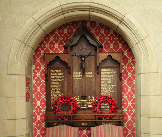 Oorlogsmonument All Saints Church