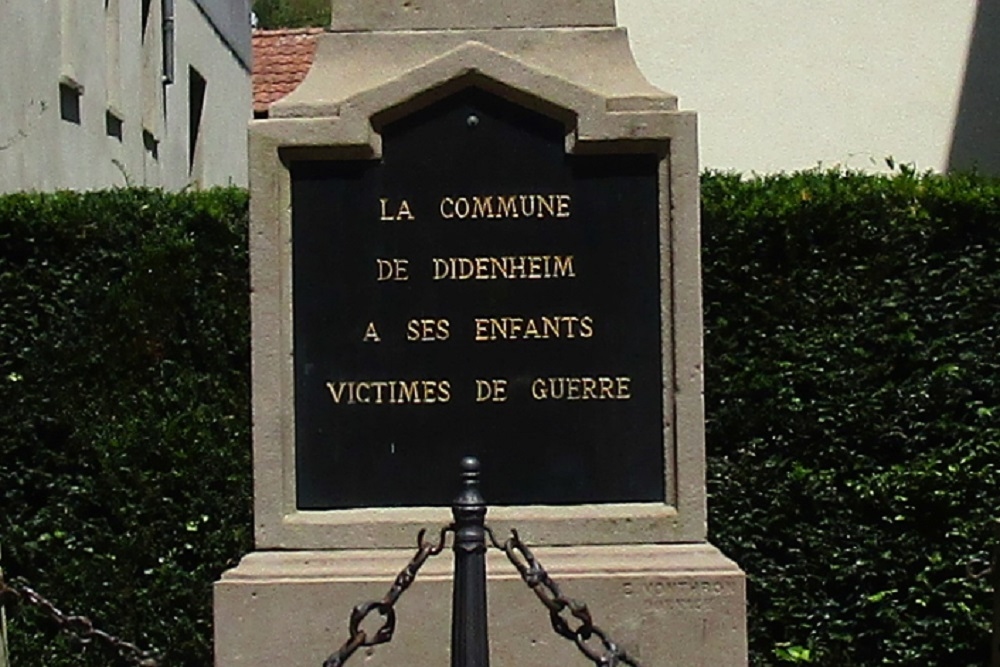 Oorlogsmonument Didenheim #3