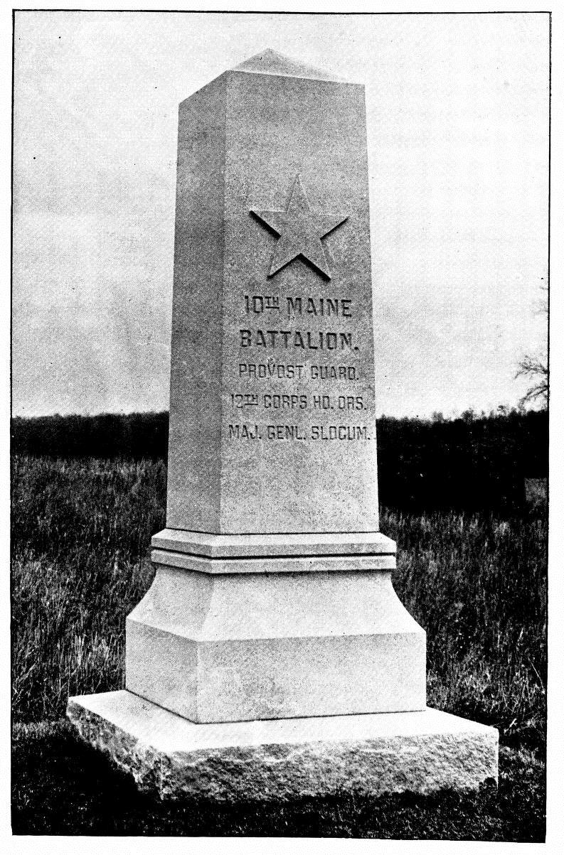 10th Maine Volunteer Infantry RegimentMonument