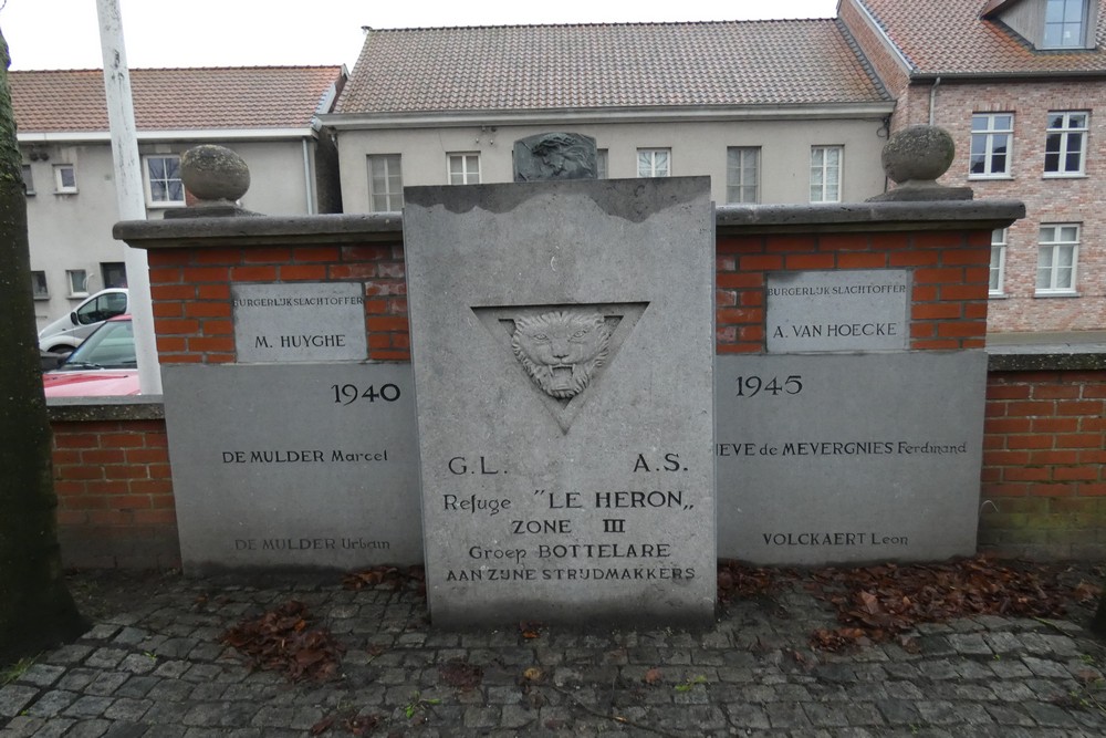 Oorlogsmonumenten Begraafplaats Bottelare #2