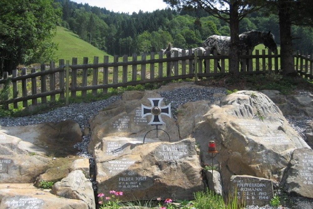 Monument To The Dead And Missing From WWI And WWII Schoppernau #1