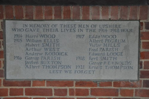 War Memorial Upshire #2