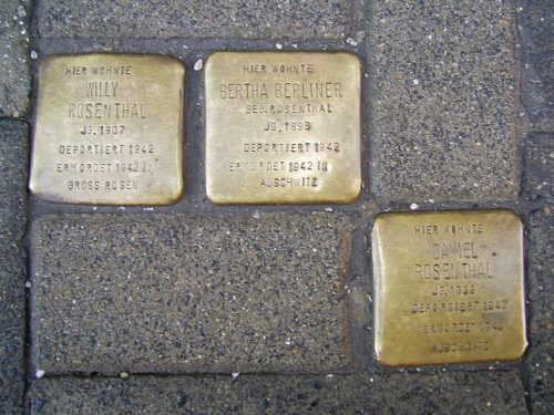 Stumbling Stones Poststraße 17 #1