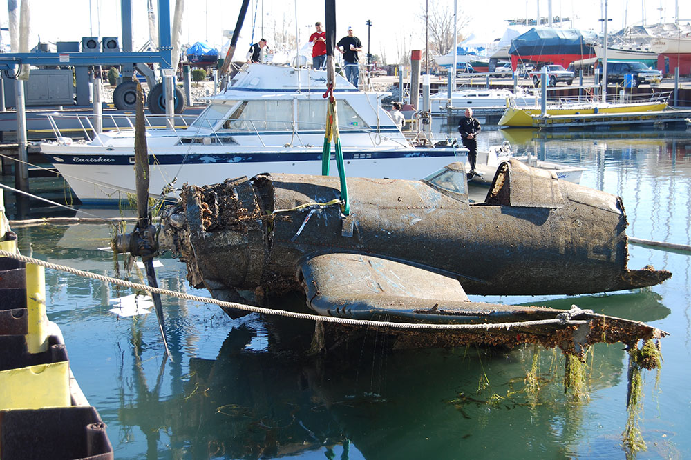 Crashlocatie Vought F4U-1 