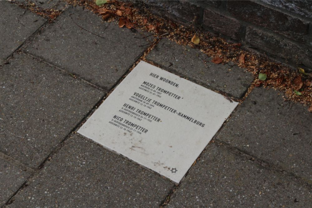 Memorial Stone Wilhelminalaan 19