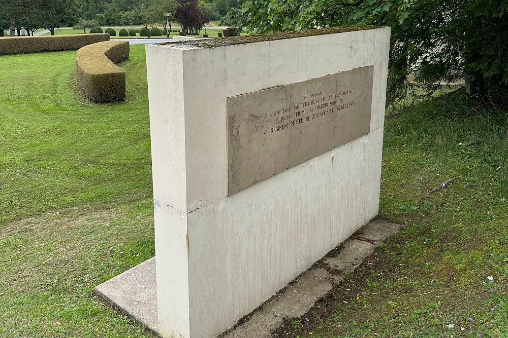 Monument 4e Regiment Zouaves En Tiralleurs #2