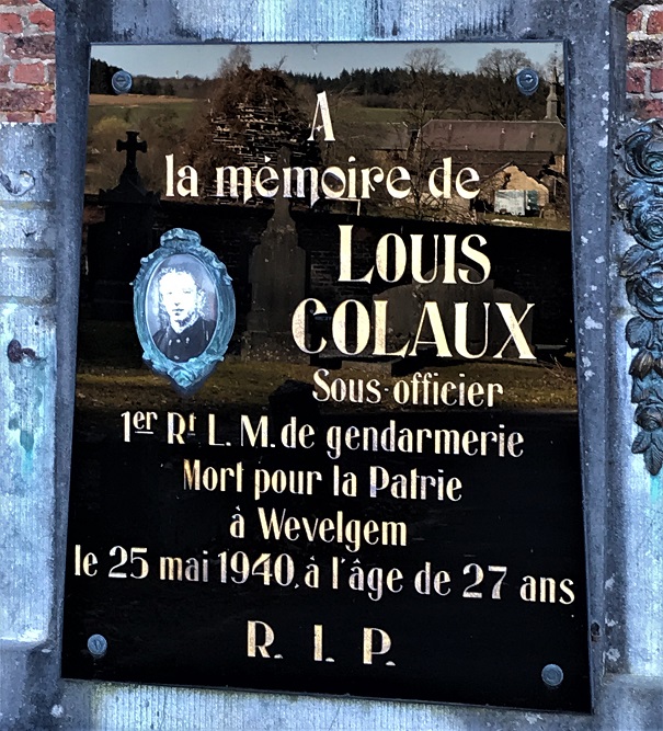 Belgian War Grave Malvoisin #3