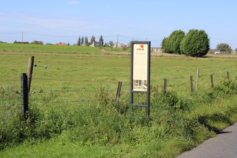 Gedenkteken Beecham Dugout	 #1