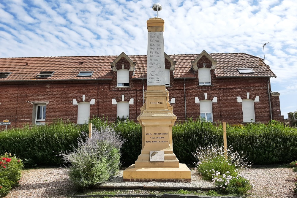 Gedenkteken Oorlogsslachtoffers Le Hamel - Bouzencourt #2
