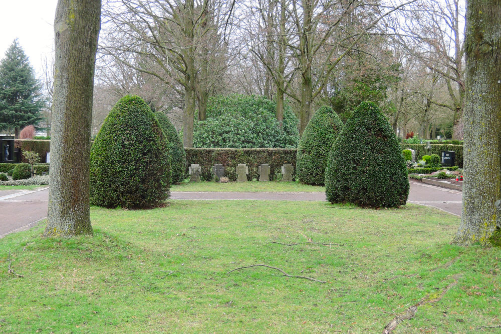 Memorial Crosses Killed Soldiers Kaldenkirchen