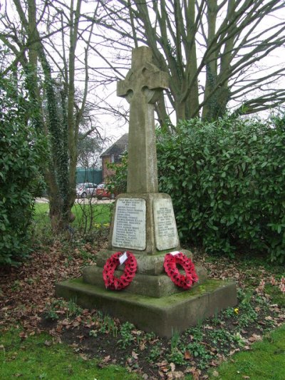 War Memorial Raydon #1