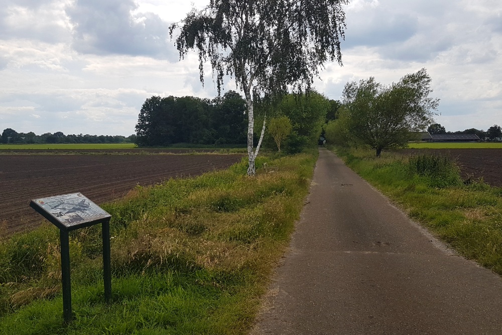 Crash Locatie Lockheed P38 Lightning