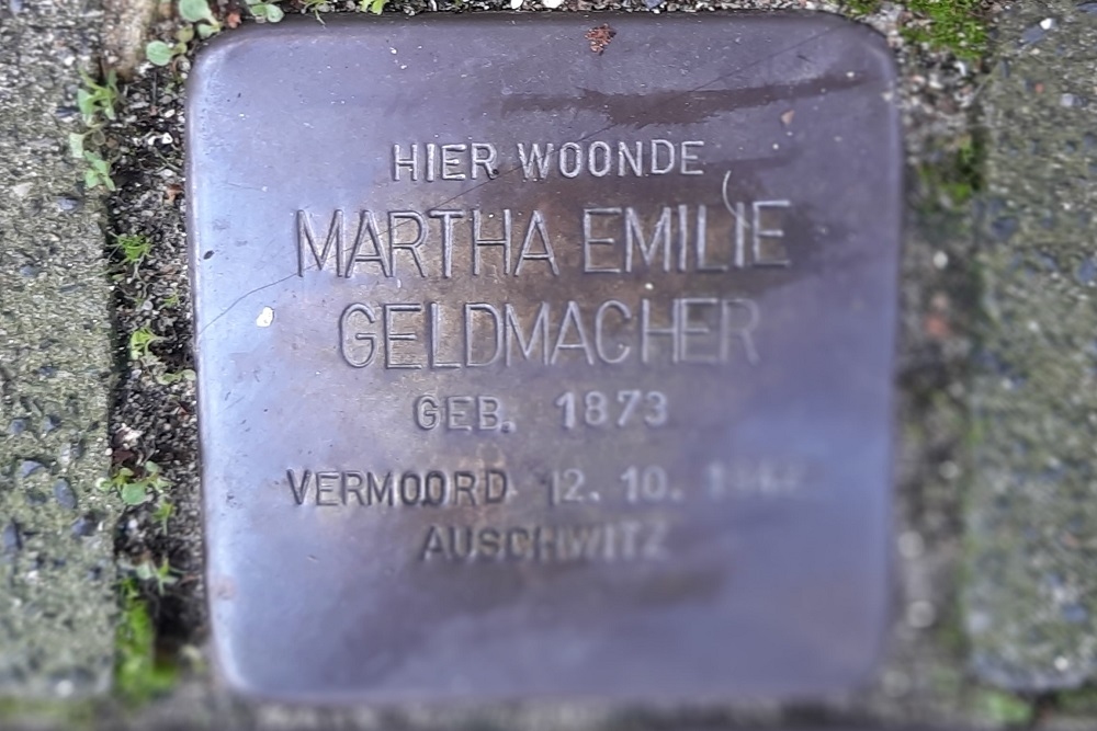 Stolpersteine Eigenhaardstraat 9A #1