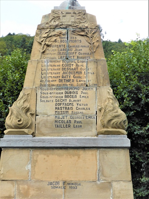 Oorlogsmonument Bouillon #3