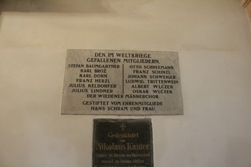 War Memorial Wiedener Männerchors #2