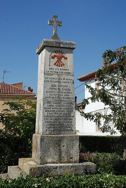 Monument Spaanse Burgeroorlog Villasarracino #1